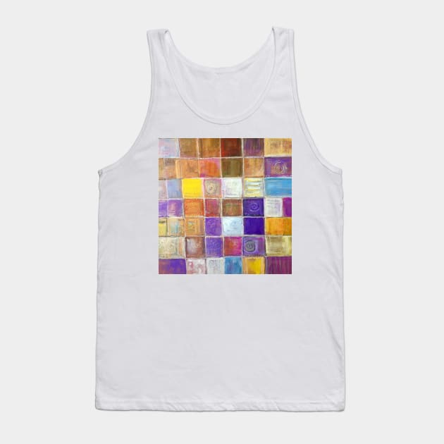 Crazy Cubes Tank Top by Gmryanart